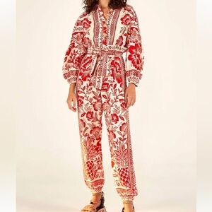 Farm Rio Pineapple Jumpsuit